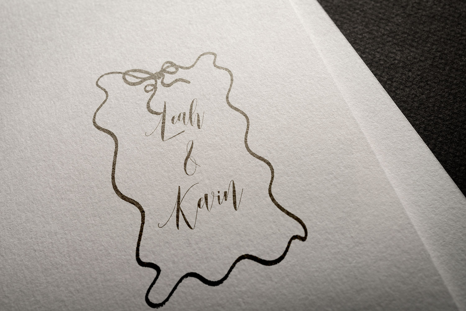 Wedding logos for printed and online wedding invitations.