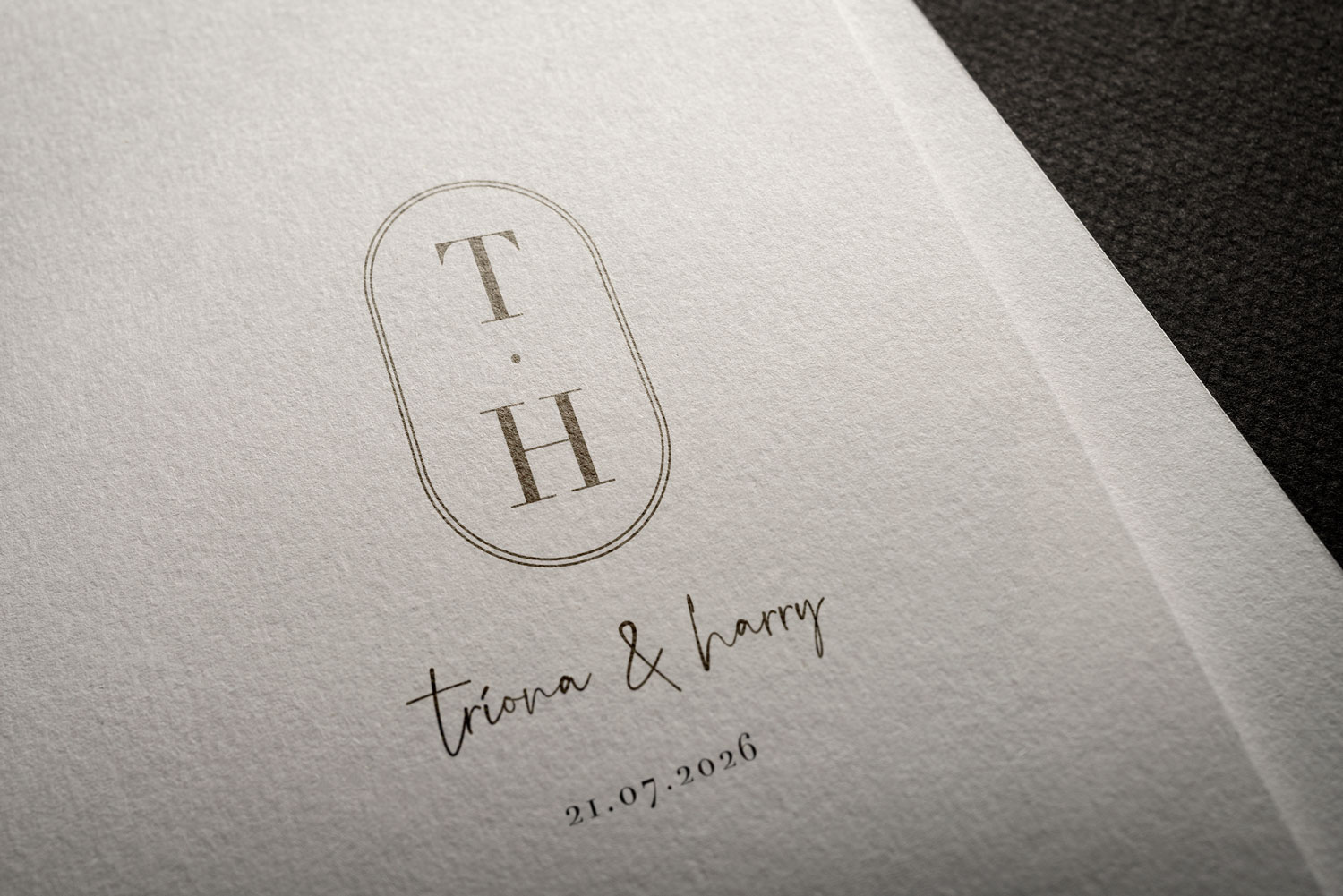Wedding logos for printed and online wedding invitations.