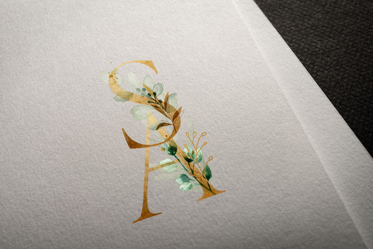 Wedding logos for printed and online wedding invitations.