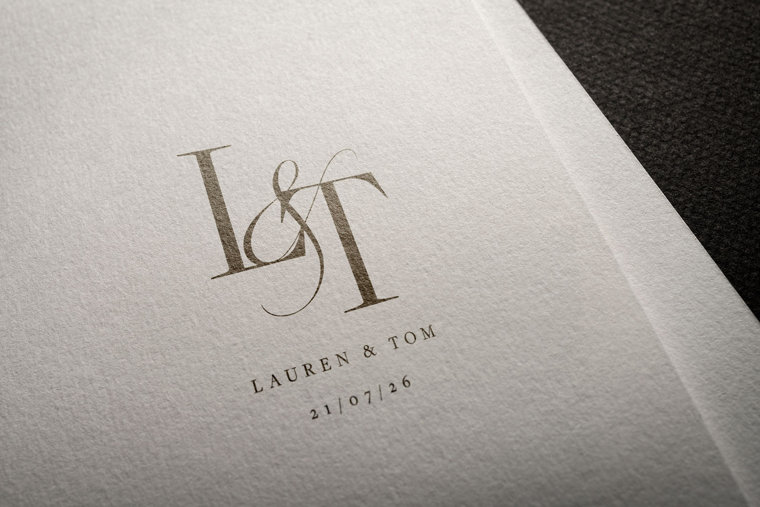 Wedding logos for printed and online wedding invitations.