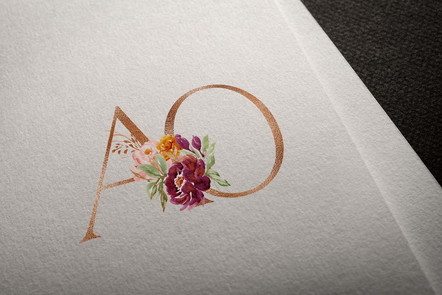 Wedding logos for printed and online wedding invitations.