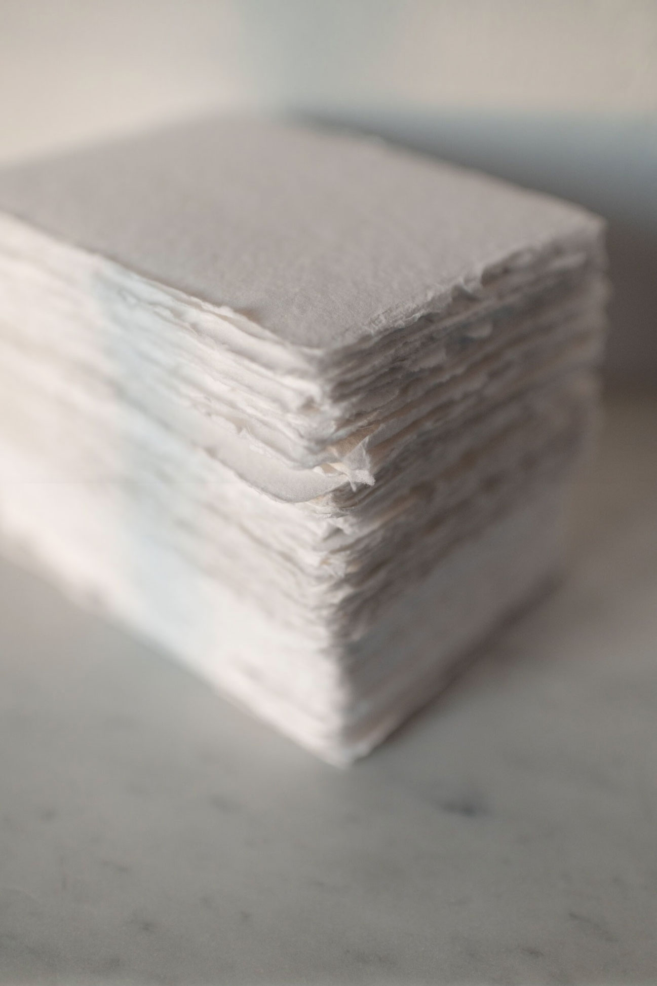 Wedding Handmade Thick Textured Papers Deckled Torn Edge & Straight Cut Evite You. Dublin Ireland
