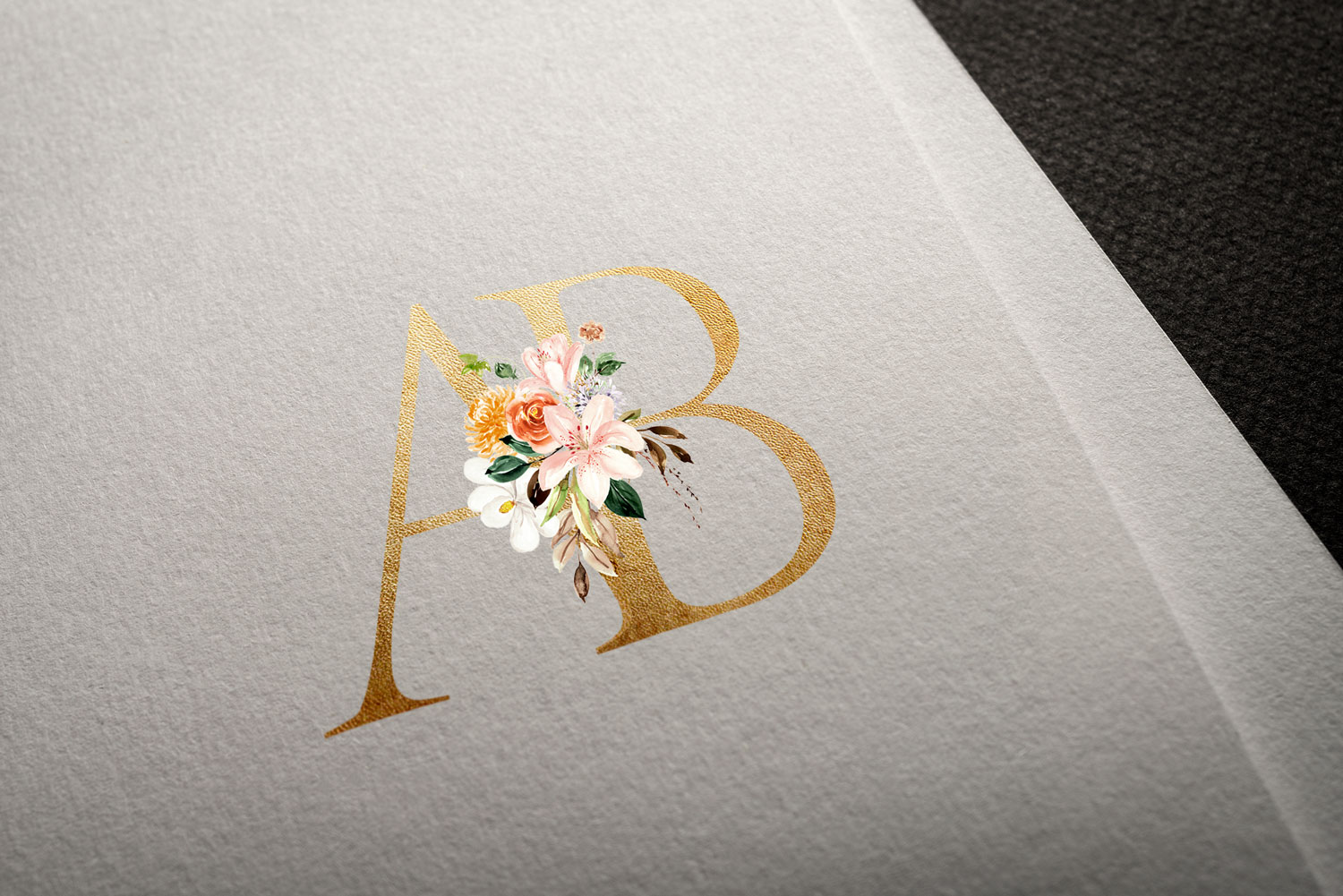 Wedding logos for printed and online wedding invitations.