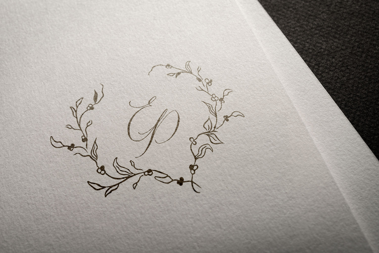 Wedding logos for printed and online wedding invitations.