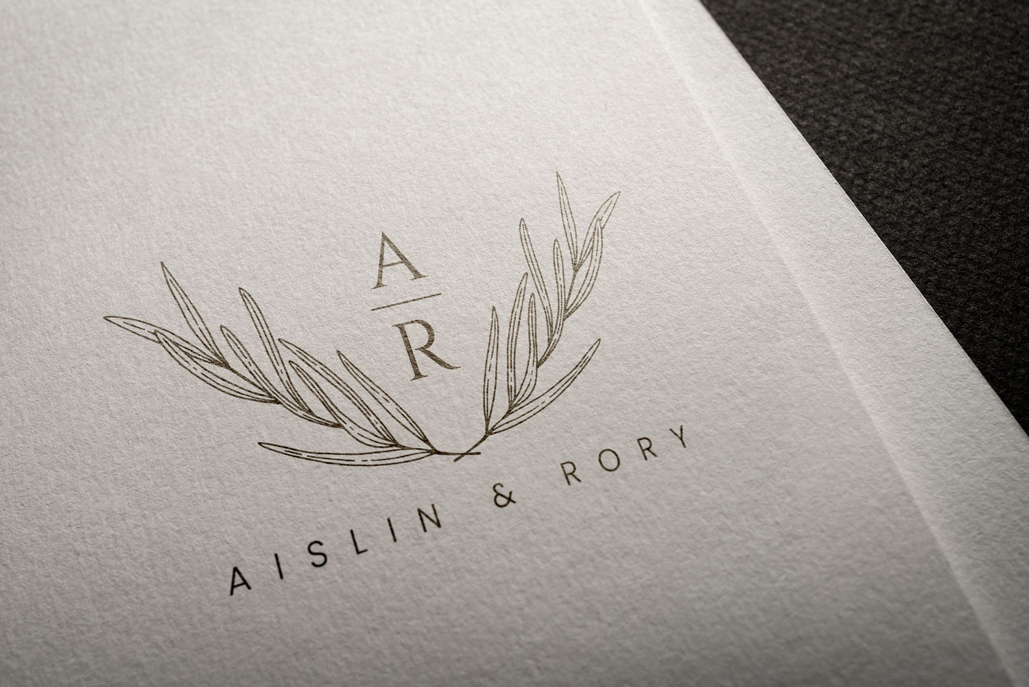 Wedding logos for printed and online wedding invitations.