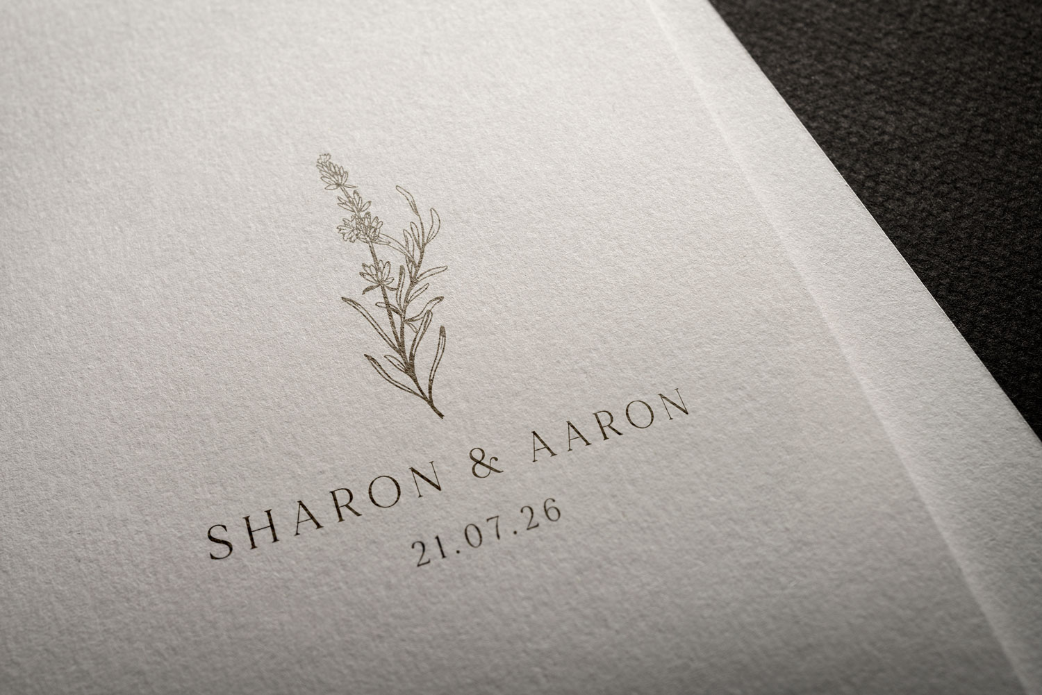 Wedding logos for printed and online wedding invitations.