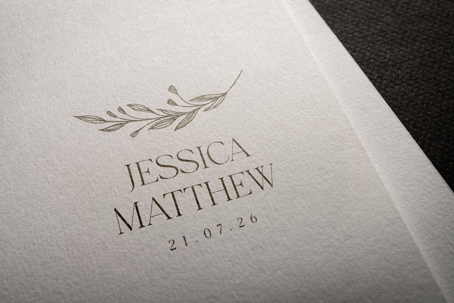 Wedding logos for printed and online wedding invitations.