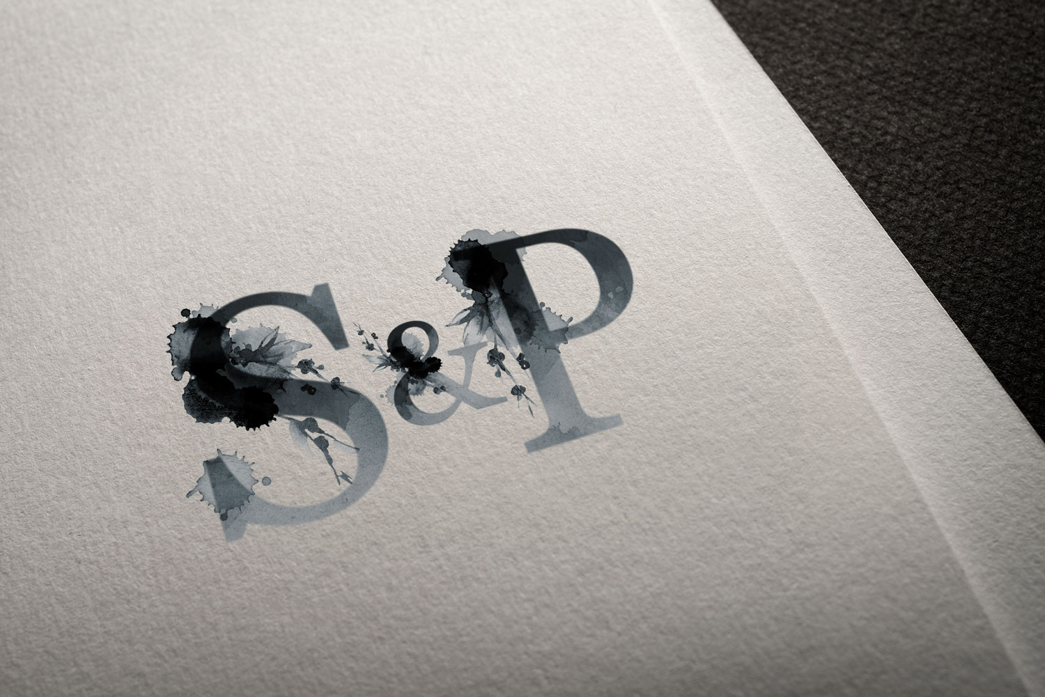 Wedding logos for printed and online wedding invitations.